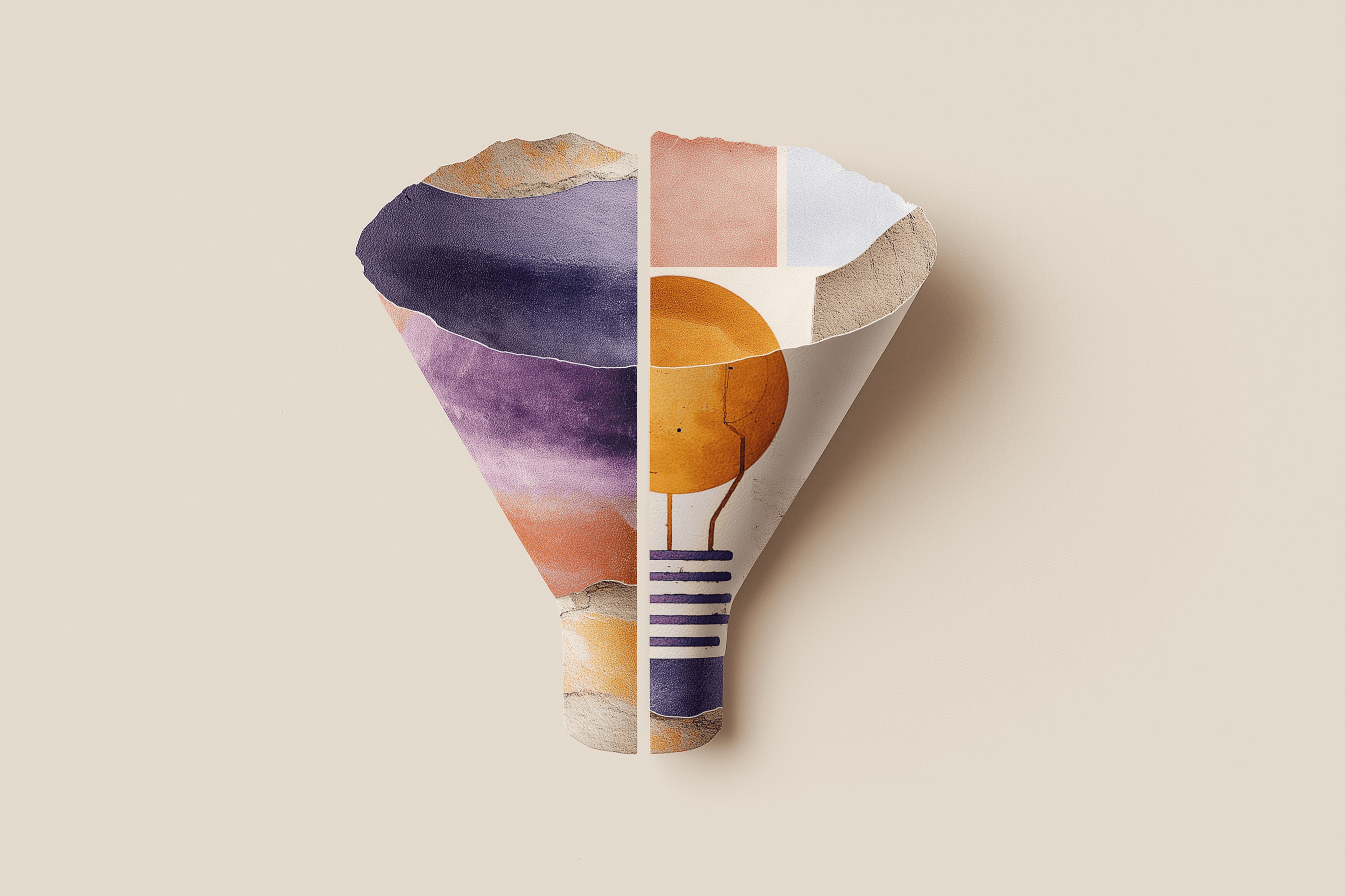 The 6 Types of Thought Leadership Content for the Bottom of the Funnel - CredVoices blog post cover image about thought leadership, content marketing, and customer stories